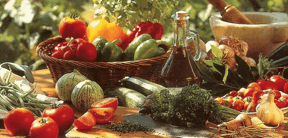 Fruits and vegetables